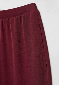 Mango Pantaloni - bordeaux