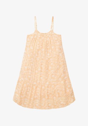 Vestido informal - orange summer print