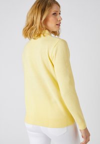 Damart BOUTONNÉ - Trui - jaune pâle