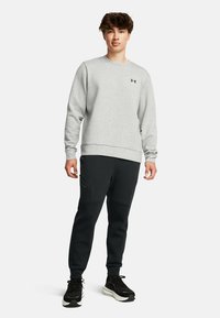 Under Armour UNSTOPPABLE FLEECE - Dresside alumine osa - black