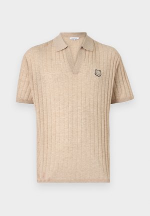 Maison Kitsuné, SHORT SLEEVE - Poloshirt - mist beige
