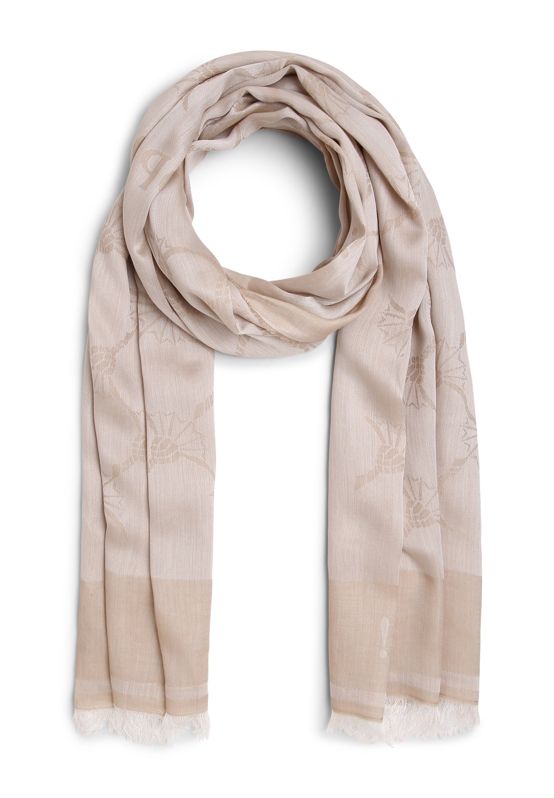 Foulard JOOP! Vintage En Soie – 47x48 Cm – Noir – Accessoire Femme