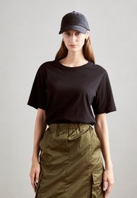 Lindex ERICA BASIC - T-shirts basic - black