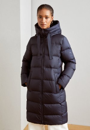 WELT POCKETS LOGO TAPES - Down coat - deep blue sea