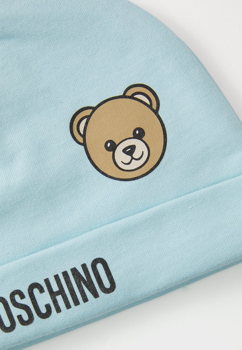 MOSCHINO BABY HAT ADDITION UNISEX Berretto baby sky blue