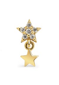 Singularu DUO SHINNING - Boucle d'oreille individuelle - gold-coloured