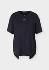 W NK1 DF TIE BACK SS - Sporta krekli - black/white