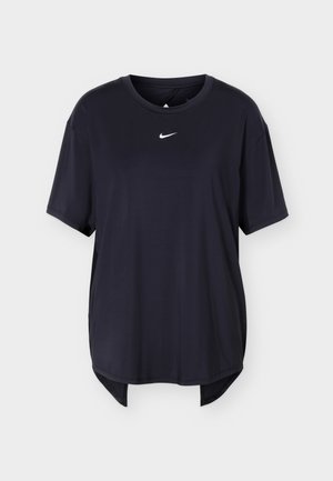 Nike Performance, TIE BACK - Αθλητικό μπλουζάκι - black/white