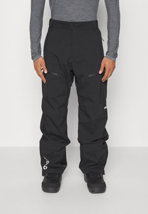 Oakley TNP LINED SHELL PANT 2.0 - Lumilautailuhousut - blackout