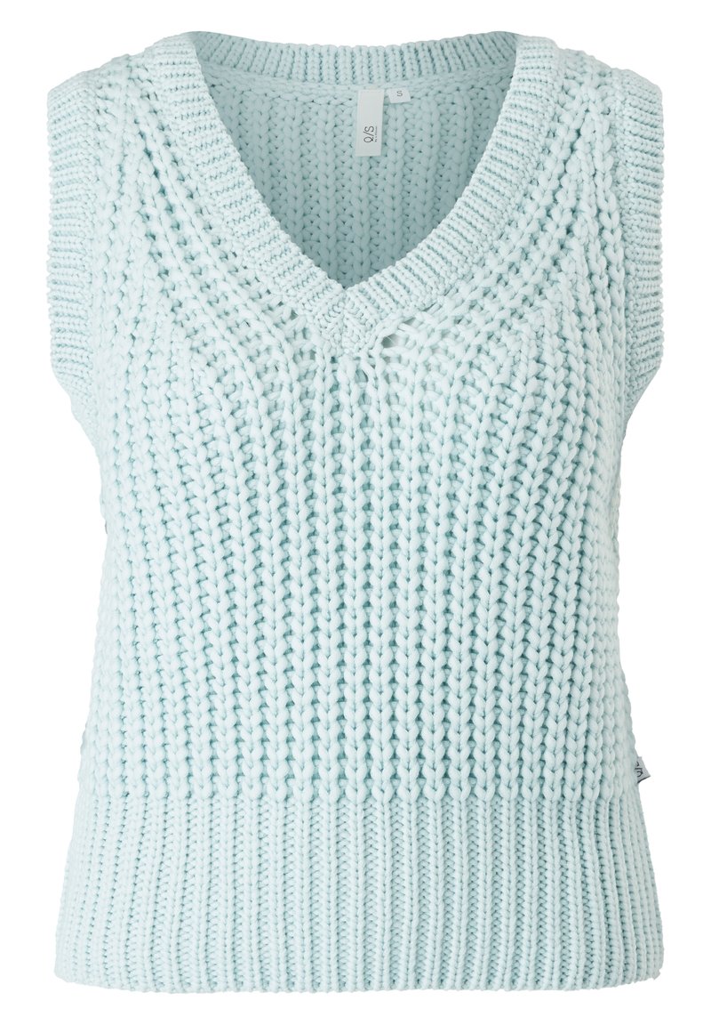 Damen Strickjacken | QS by s.Oliver Strickpullover aqua/hellblau - LU86684 Damen Strickjacken | QS by s.Oliver Strickpullover aqua/hellblau - LU86684