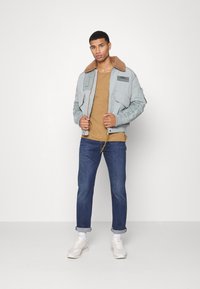 Nudie Jeans ROGER - T-shirt básica - hazel