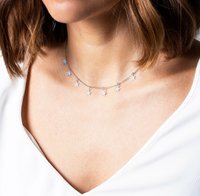 Singularu Mini Stars - Collar - plata
