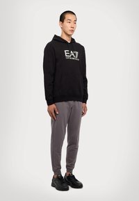 EA7 Emporio Armani FELPA - Felpa con cappuccio - black