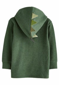 Next TEXTURED  DINO SPIKES  - Jersey con capucha - khaki green