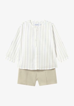 Mayoral CONJUNTO BERMUDA - Camiseta de manga larga - beige