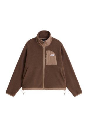 The North Face, W YUMIORI OFF PEAK FULL ZIP JACKET - Fleecejakke - smokey brown-garnet