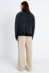 The Ragged Priest DWEEB JUMPER - Vesta - grey/black