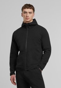 Mister Tee BASIC  - Mikina so zipsom - black