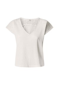 Pepe Jeans Mousse T-Shirt Donna - Maglietta Giornaliera Leggera Con Logo Sul Petto