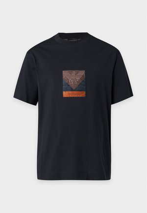 Emporio Armani, Μπλουζάκι με στάμπα - dark blue