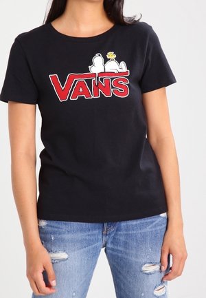 T-shirt print - black