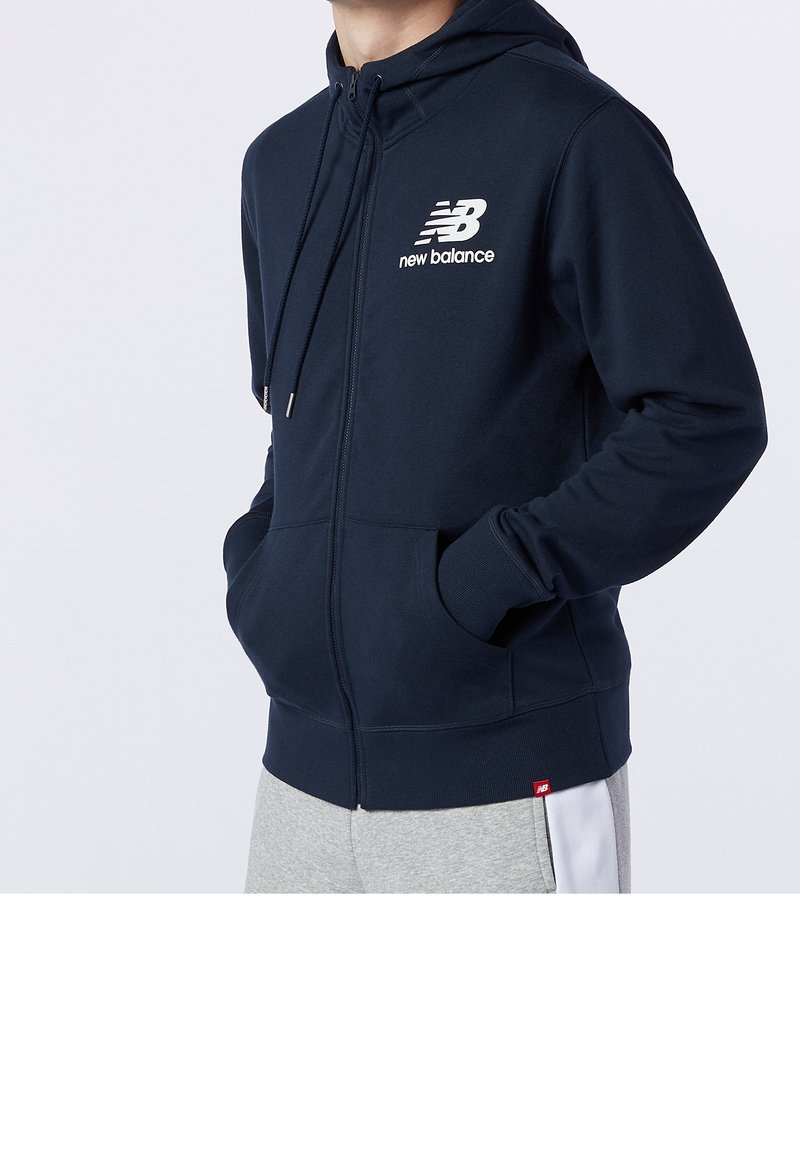 New Balance Sweat zippé - dark blue