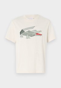 Camiseta estampada - blanc écru