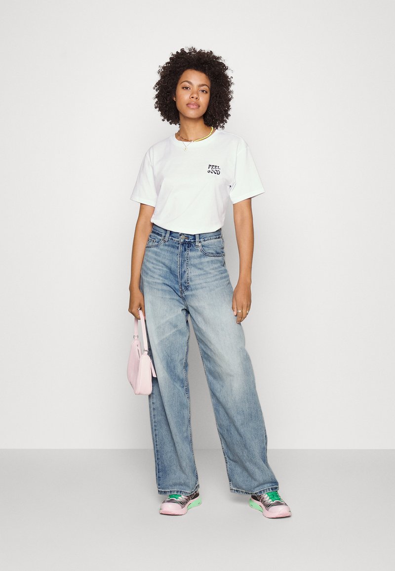 Weekday ASTRO LOOSE BAGGY - Relaxed fit jeans - moon blue/blue 