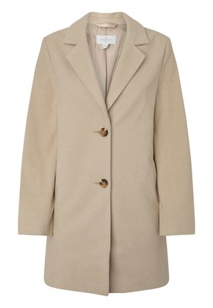 BÁSICO SOLAPA - Short coat - beige