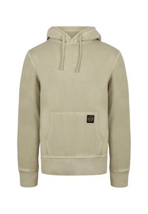 Superdry WASHED - Hoodie - beige