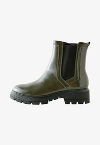 Unselected, mottled green