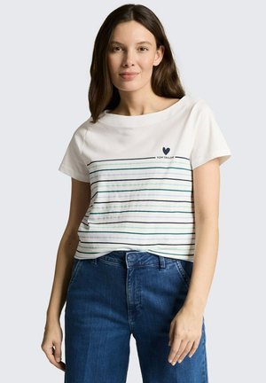 T-Shirt print - dove white