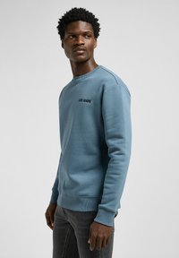 Lee LONG SLEEVE CORE REGULAR FIT - Felpa - vintage blue