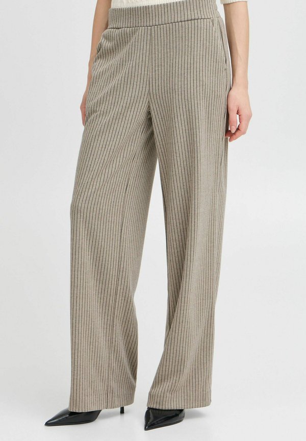 BYROWAN - Trousers - roasted cashew melange