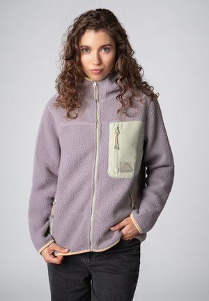 Fleece jacket - purple