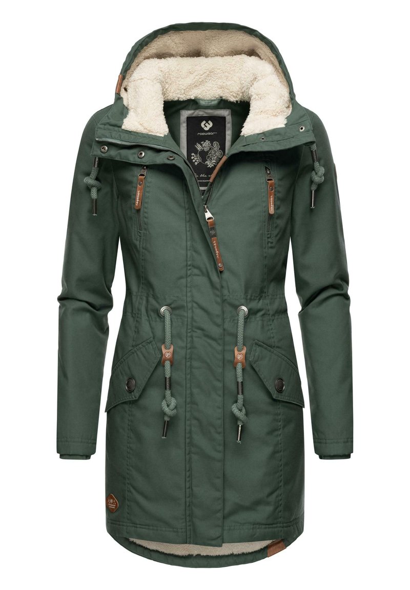 Ragwear - ELSIE - Winterjas - pine green, Vergroten