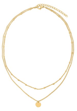 MIT KLEINEN PERLEN LAYERING FÜR F - Collier - goldfarbend