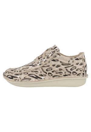 FUNNY DREAM - Chaussures à lacets - black sand print