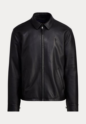 Polo Ralph Lauren, THE BAYVILLE LEATHER JACKET - Veste en cuir - black