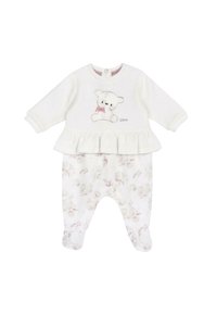 Grenouillère D'hiver Chicco Pour Bébé Fille - En Chenille Douce, Ouverture Pratique Entrejambe