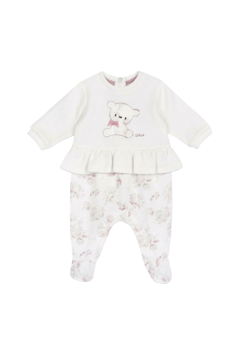 Chicco LEG OPENING - Dupačky na spaní - white