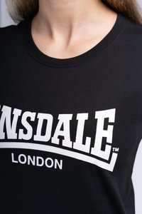 Lonsdale CARTMEL - Triko s potiskem - black