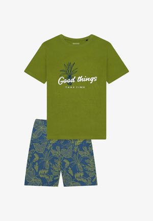 Schiesser, SET - Pyjama set - grasgrün