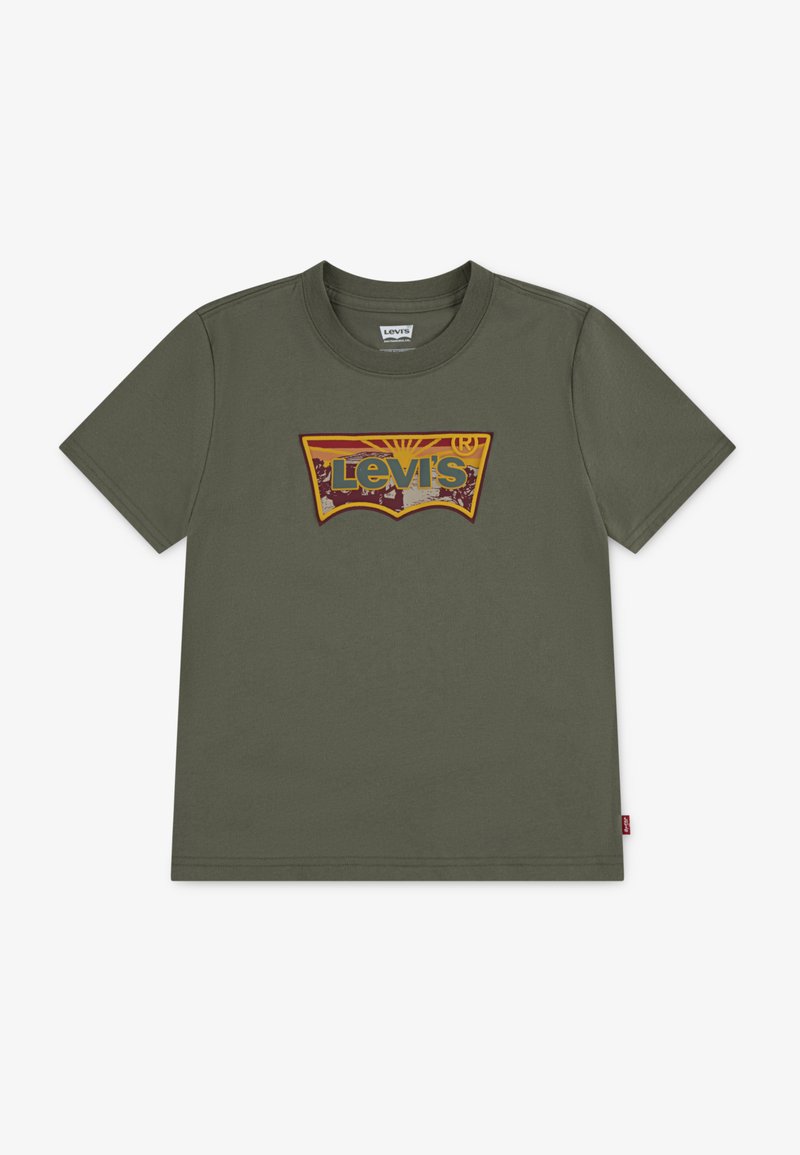 Levi's® SUNRISE DESERT TEE - T-shirt med print - deep lichen green