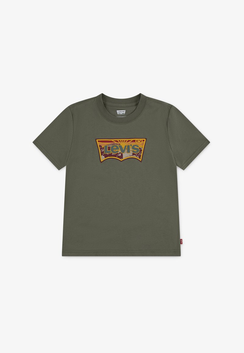 Levi's® SUNRISE DESERT TEE - T-shirt imprimé - deep lichen green
