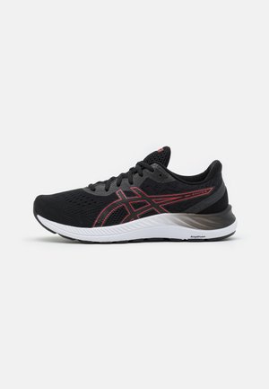 GEL EXCITE 8 - Neutral running shoes - black/electric red