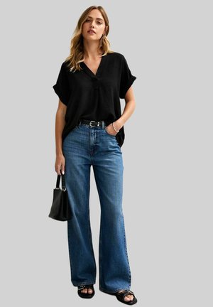 New Look V-NECK - Blouse - black