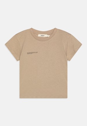 PANGAIA KIDS MIDWEIGHT UNISEX - Camiseta estampada - stone