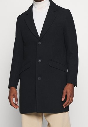 Klassischer Mantel - black