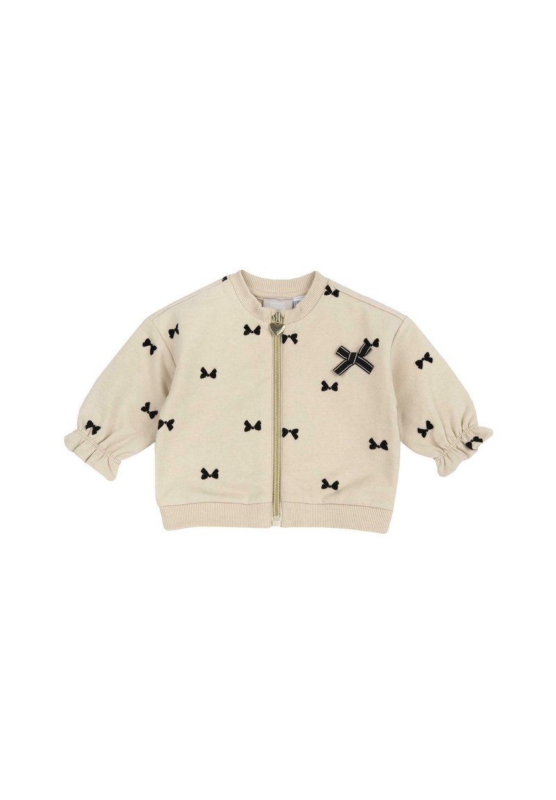 Chicco Felpa con zip - beige